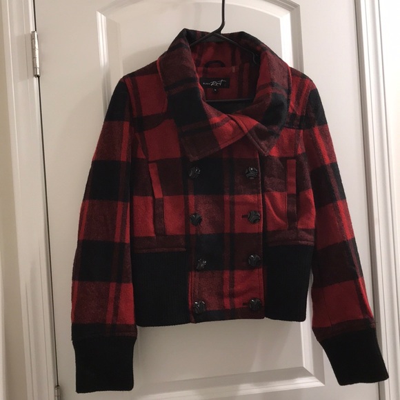 Plaid cropped jacket - Picture 5 of 6